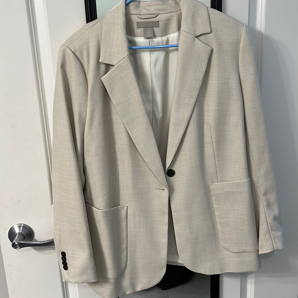 Beige blazer